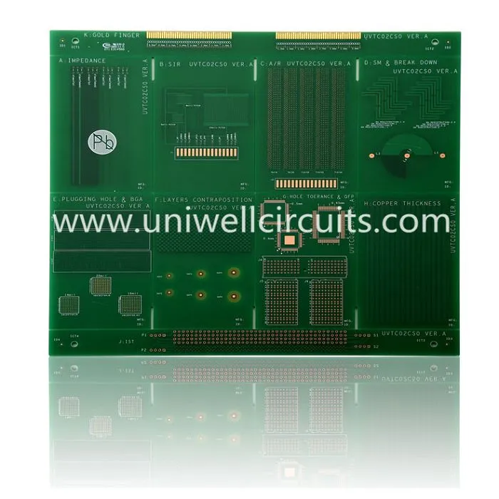 18L الغمر الذهب عالية TG FR4 PCB